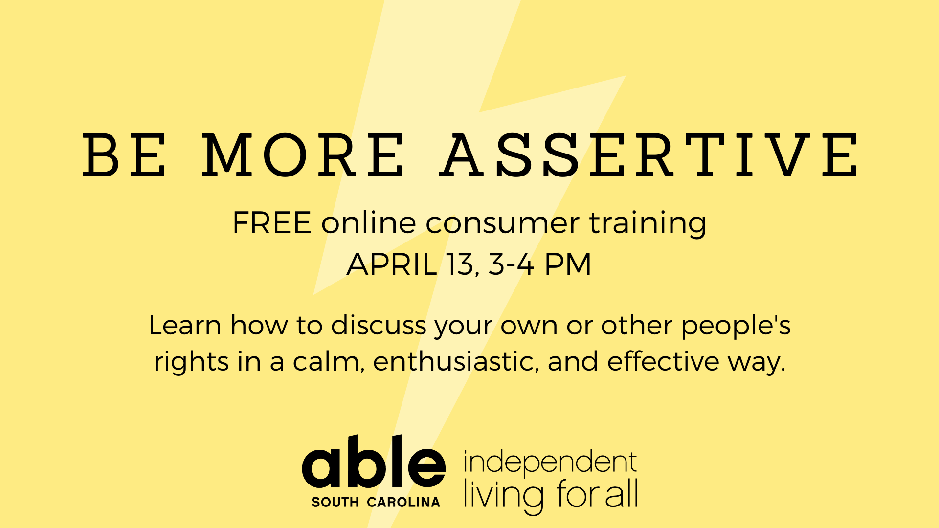 Learn how to be more assertive 