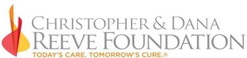 Christopher & Dana Reeve Foundation logo. Today's Care, Tomorrow's Cure